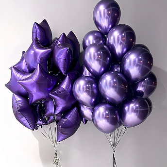 Композиция из шаров "Слива" 