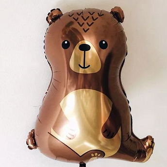 Фольгированная фигура "Лесной мишка"