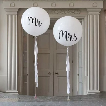 Воздушные шары гиганты "Мистер и Миссис" 2 шт