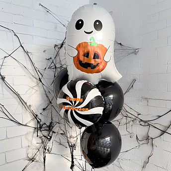 Фонтан из 5 шаров "Милое привидение"