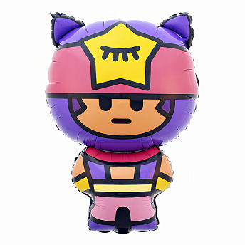 Фольгированная фигура "Сэнди Brawl Stars"