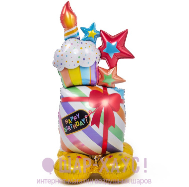 Фольгированная фигура AIR "HB Кекс" 124 см фото