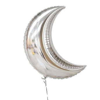 Фигура Месяц "Серебро Металлик" (91 см)