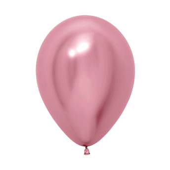 Воздушный шар "Розовый хром"