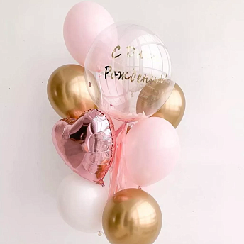 Букет из воздушных шаров "Нежный"