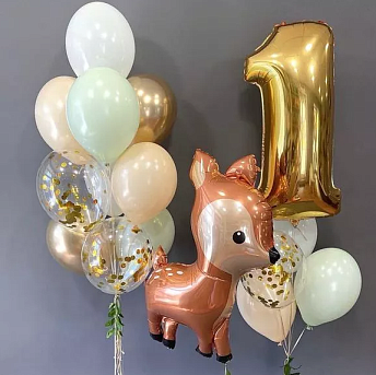 Композиция из шаров "Лучший годик"