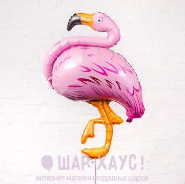 Фольгированный шар "Фламинго" фото