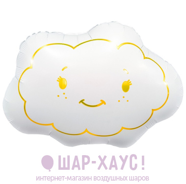 Фольгированная фигура "Облачко веселое" 60 см фото