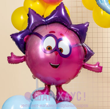 Фольгированная фигура "Ежик Смешарики"  фото