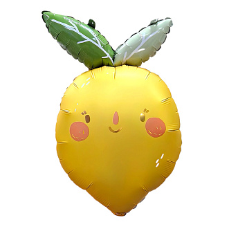Фольгированная фигура "Милый лимон" 61 см