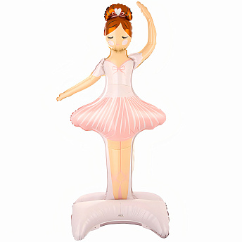 Фольгированная фигура AIR "Балерина" 124 см