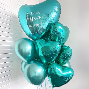 Букет из шаров "Тиффани"