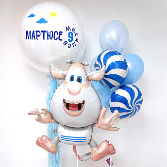 Композиция из шаров "Морячок Буба" 