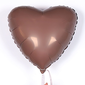 Фольгированное сердце "Мистик Какао"