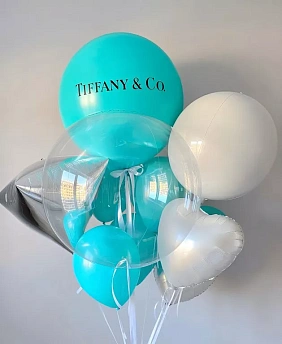 Букет из шаров "Tiffany"