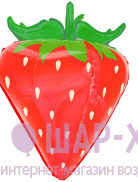 Фольгированная фигура "Клубника 3D красная " 71 см