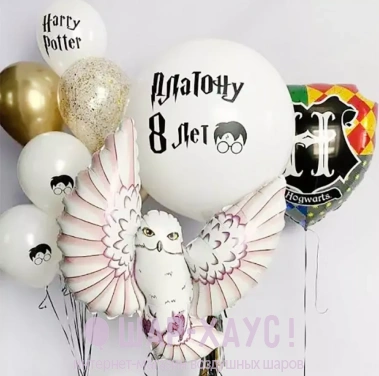 Композиция из шаров "Гарри Поттер Пати" фото