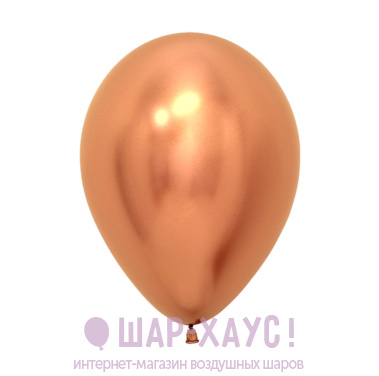 Воздушный шар "Бронзовый хром" фото