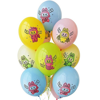 Воздушные шары "Эльфы Лабубу"