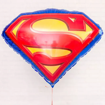 Фольгированный шар "Супермен"