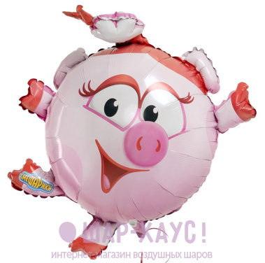 Фольгированная фигура "Нюша Смешарики Anagram"  фото