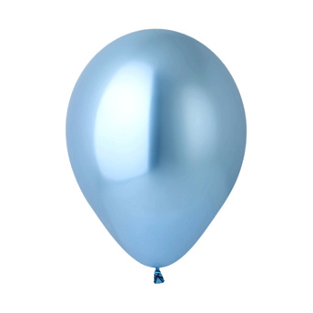 Воздушный шар "Голубой хром"
