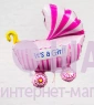 Фольгированная фигура "Коляска it is a girl"
