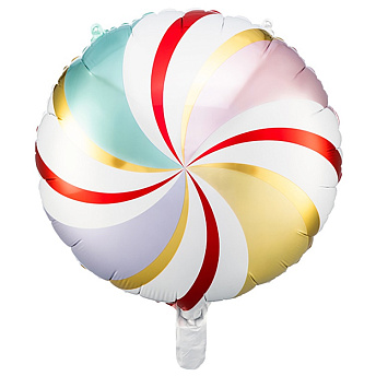 Фольгированный круг "Карамелька Мульти"