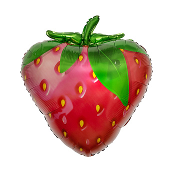 Фольгированная фигура "Клубника" 61 см