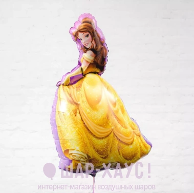 Фольгированный шар "Принцесса Белль" фото