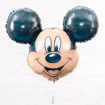 Фольгированный шар "Голова Микки"