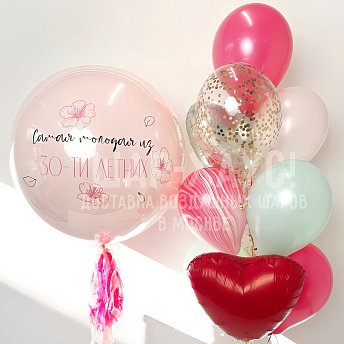 Композиция из шаров "Прелесть" 