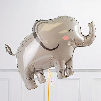 Фольгированная фигура "Серый слоник"