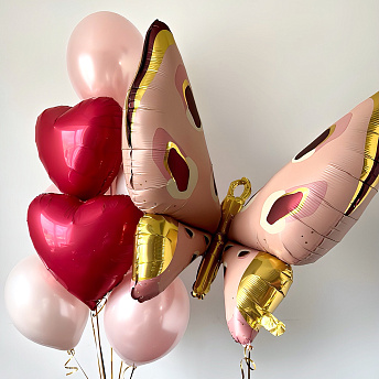 Композиция из шаров "Butterfly" 