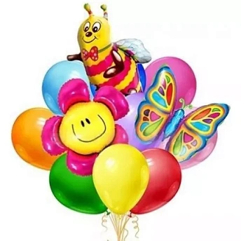 Композиция из шаров "Летний день"