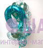 Воздушный шар "Тиффани хром"