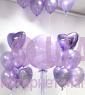 Композиция из шаров "Сирень" 