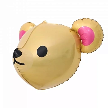 Фольгированный шар 3D Мишка, Мордочка