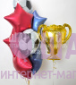 Композиция из шаров "Звездный футболист"