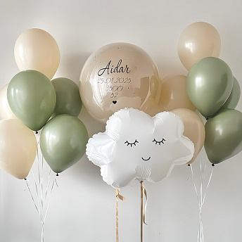 Композиция из шаров "Облачко" 