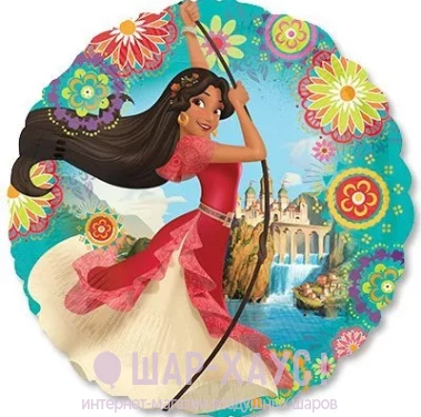 Фольгированный шар с рисунком "Принцесса Елена из Авалора" фото