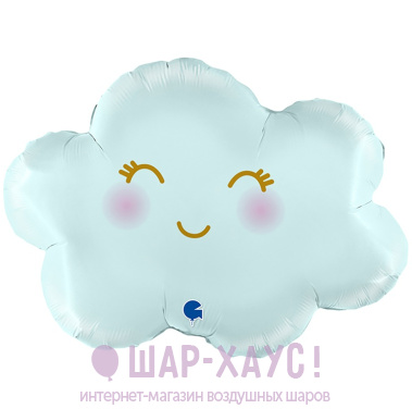 Фольгированная фигура "Облако голубое" 61 см фото