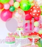 Фотозона из воздушных шаров для детей "Летняя" 