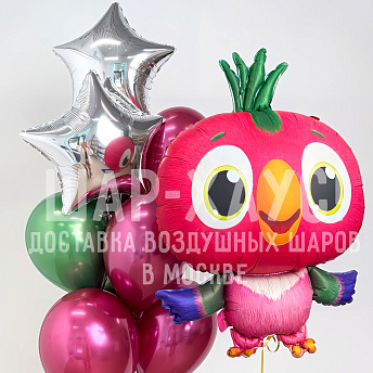 Композиция из шаров "Кеша" 