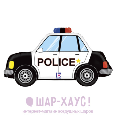 Фольгированная фигура "Police" 86 см фото