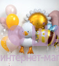 Композиция из шаров "Полянка" 