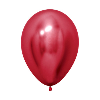 Воздушный шар "Красный хром"