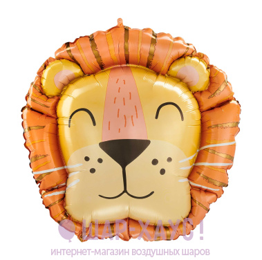 Фольгированная фигура "Милый лев"  фото