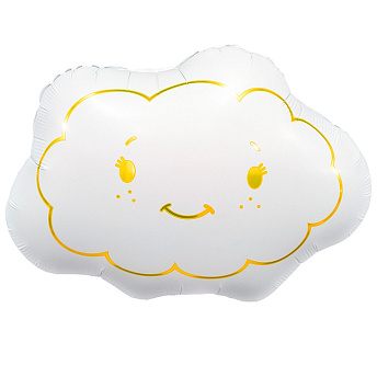 Фольгированная фигура "Облачко веселое" 60 см
