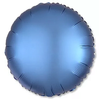 Круга матовый синий